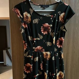 Fall Flower Dress